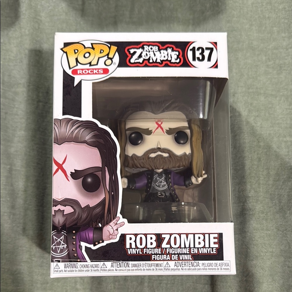Funko Pop! Rocks Rob Zombie Vinyl Figure